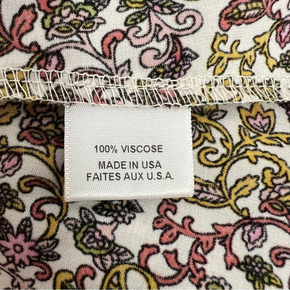 Misa Los Angeles Maddie French Floral Paisley Dress Midi Women’s size XS - Picture 10 of 12